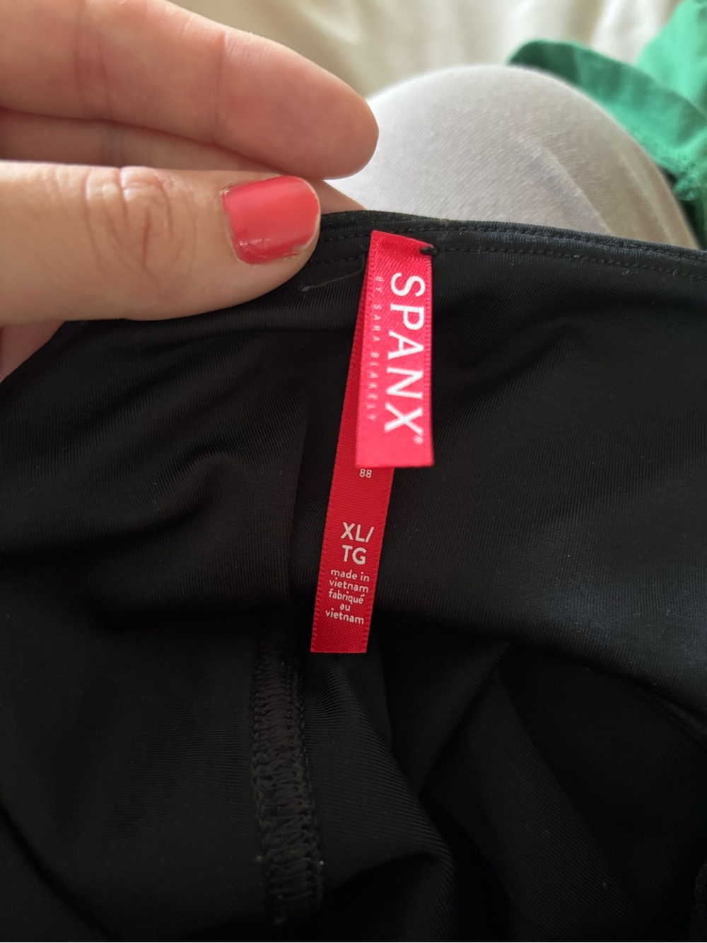 SPANX Black High-Waist Shaping Briefs XL